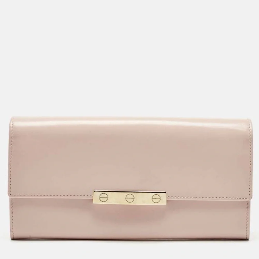 Cartier Love Collection Wallet in Blue Pink
